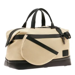 Passion Green Leather Tennis Duffle Bag