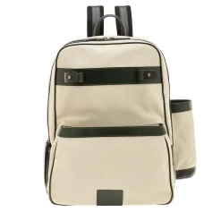 Passion Green Leather Tennis Backpack