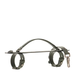 Passion Green Leather Yoga Mat Holder