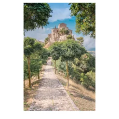 Path to Petralia Photographic Print