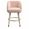Pauline Pink Bar Stool