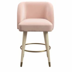 Pauline Pink Bar Stool