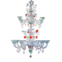 Pavarotti Glass Chandelier