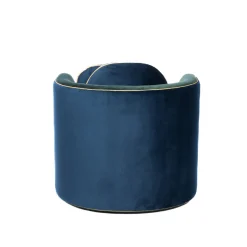 Pavo Velvet Green Armchair by Antonio Aricò