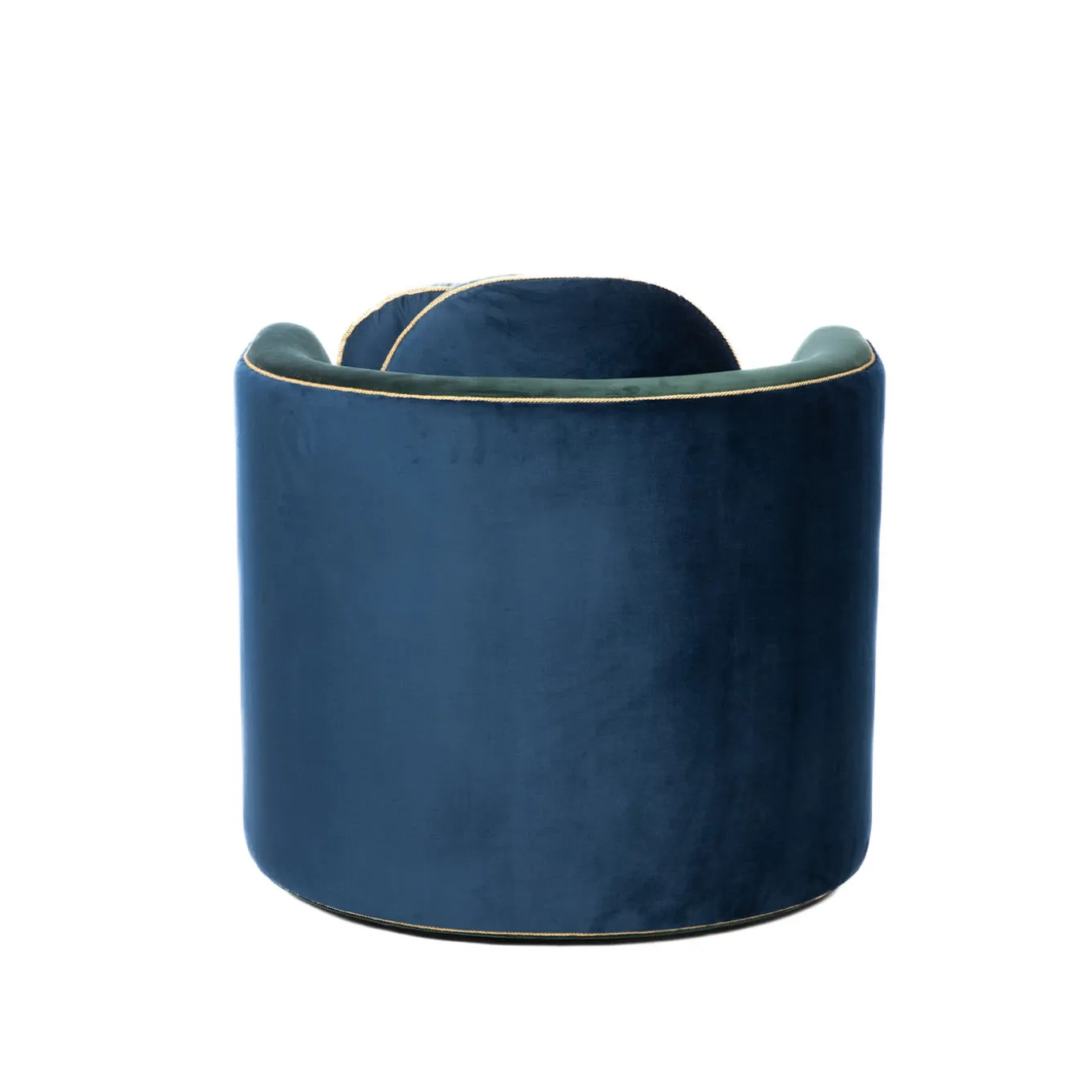 Pavo Velvet Green Armchair by Antonio Aricò