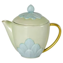 PEACOCK CREAMER - GREEN AND GOLD