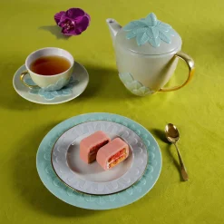 PEACOCK CREAMER - GREEN AND GOLD