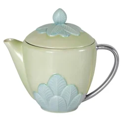 PEACOCK CREAMER - GREEN AND SILVER