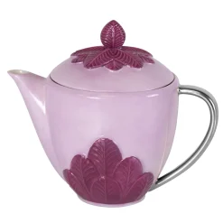 PEACOCK CREAMER - PURPLE AND SILVER