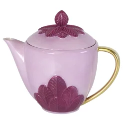 PEACOCK CREAMER - PURPLE AND GOLD