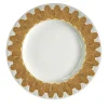 PEACOCK DINNER PLATE - GOLD #2