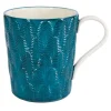 PEACOCK MUG - BLUE