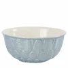 PEACOCK RICE BOWL - LIGHT BLUE