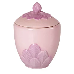 PEACOCK SUGAR BOWL - PINK