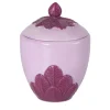 PEACOCK SUGAR BOWL - PURPLE
