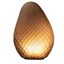 Pebble Brown Table Lamp