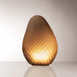 Pebble Brown Table Lamp