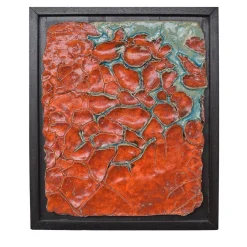 Penetrazioni 1 Volcanic-Inspired Ceramic Panel