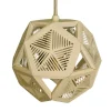 Pentade Beige Geometric Pendant Lamp