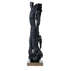 Per Mulieres III Black Sculpture
