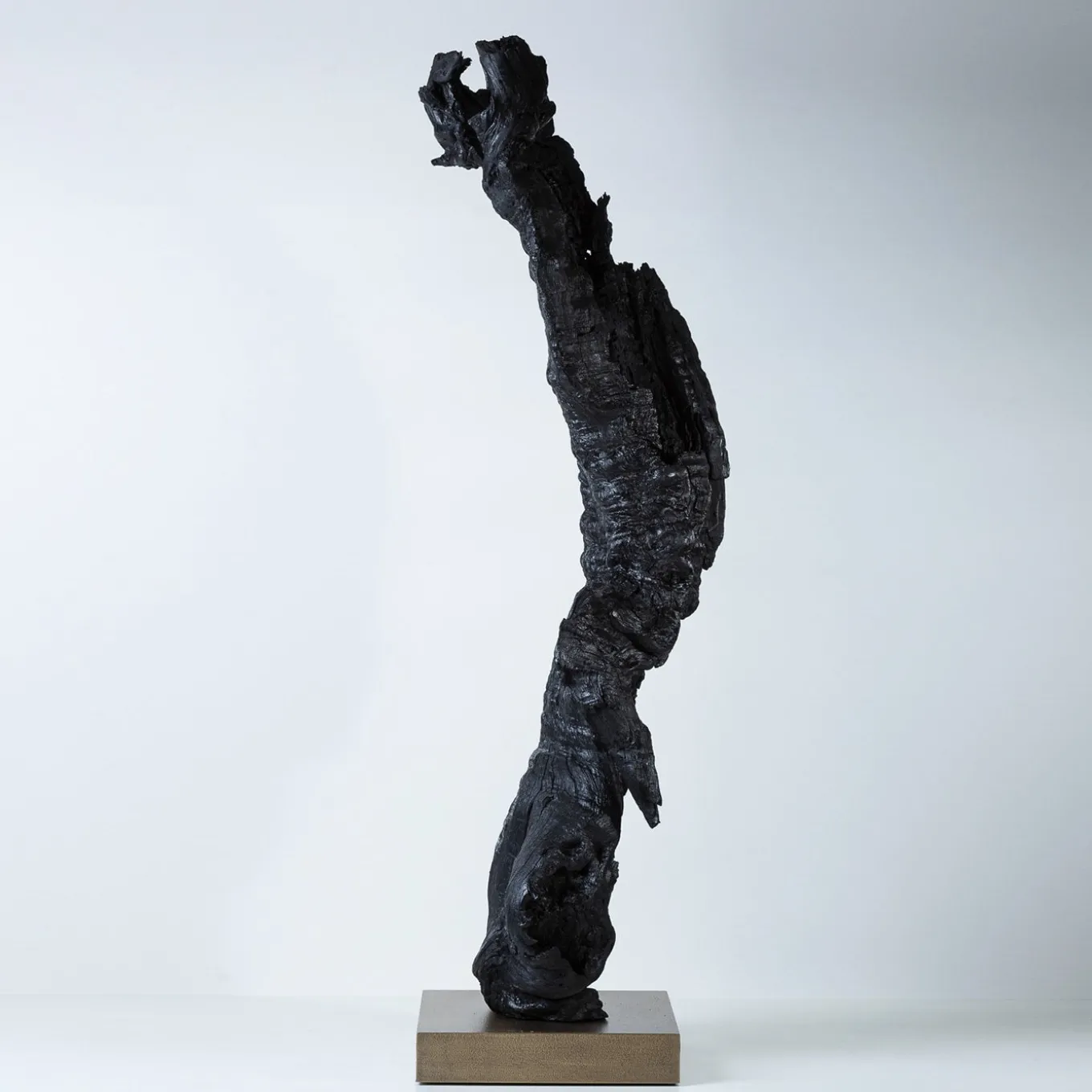 Per Mulieres III Black Sculpture