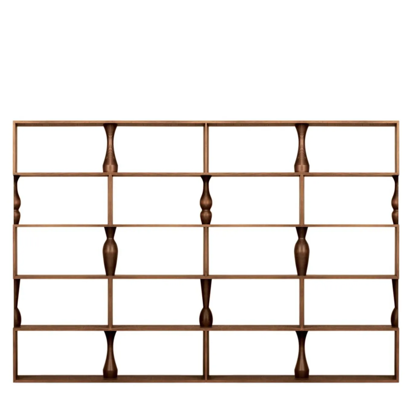 Perbacco 4-piece Modular Bookcase