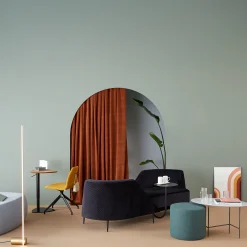 Pergy Vis-à-Vis Black Sofa