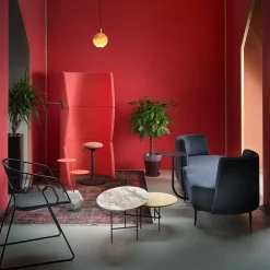 Pergy Vis-à-Vis Black Sofa