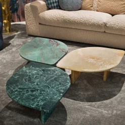 Petal Verde Alpi Marble Coffee Table
