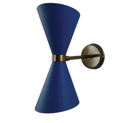 Petra M281 2-Light Blue Wall Lamp