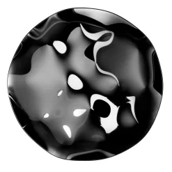 Phantasia Polished Black Glass Decorative Wall Panel