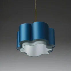Phlox Blue Pendant Lamp by Marta Laudani