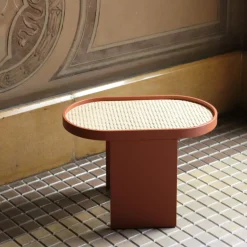 Piani Copper Side Table by Patricia Urquiola