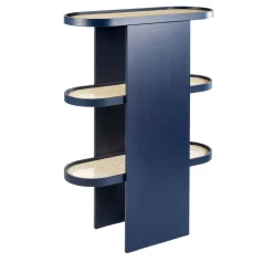 Piani Steel Blue Bookshelf by Patricia Urquiola
