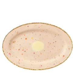 Piazza del Popolo Oval Rim Platter #2