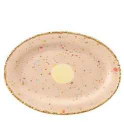 Piazza del Popolo Oval Rim Platter #3