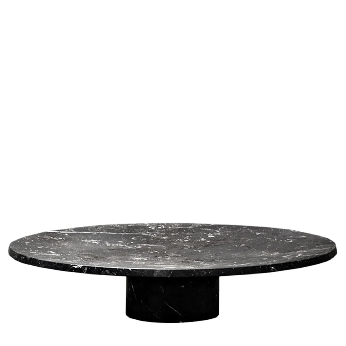 Pietra L15 Black Marquina Cake Stand by Piero Lissoni