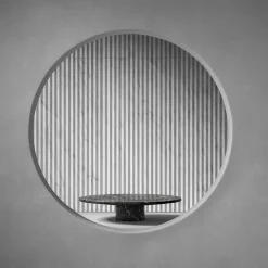 Pietra L15 Black Marquina Cake Stand by Piero Lissoni