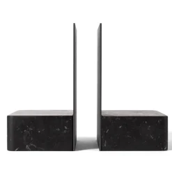 Pietra L08 Bookend in Nero Marquinia Marble by Piero Lissoni