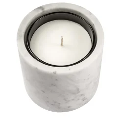 Pietra L11 Candle Holder in Bianco Carrara Marble