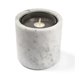 Pietra L11 Candle Holder in Bianco Carrara Marble