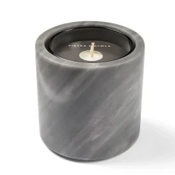 Pietra L11 Candle Holder in Grigio Versilia Marble