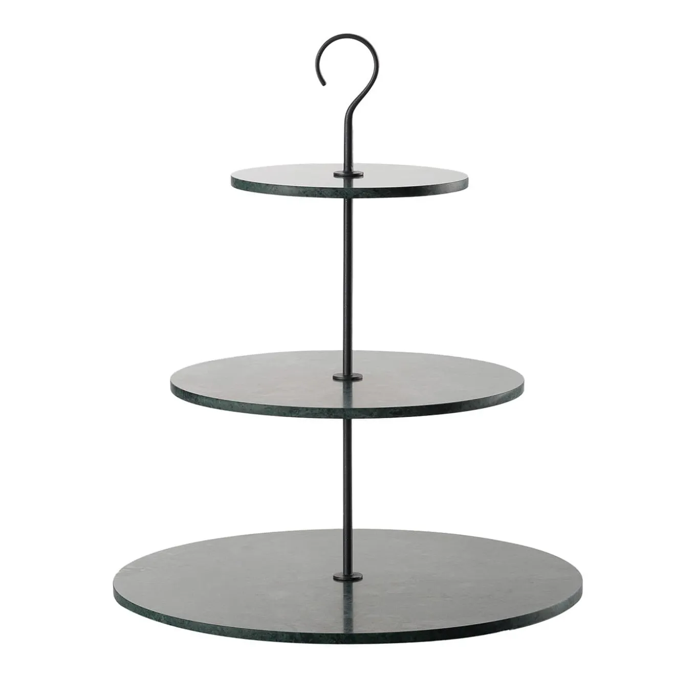 Pietra L12 Green Marble Cake Stand by Piero Lissoni