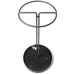 Pietra L07 Umbrella Stand in Nero Marquinia Marble by Piero Lissoni