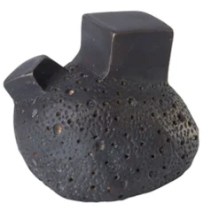 Pietra Set of 4 Black Door Knobs #3 by Nicole Valenti