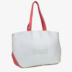 Pink and White Sports Shopper