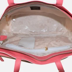 Pink and White Sports Shopper