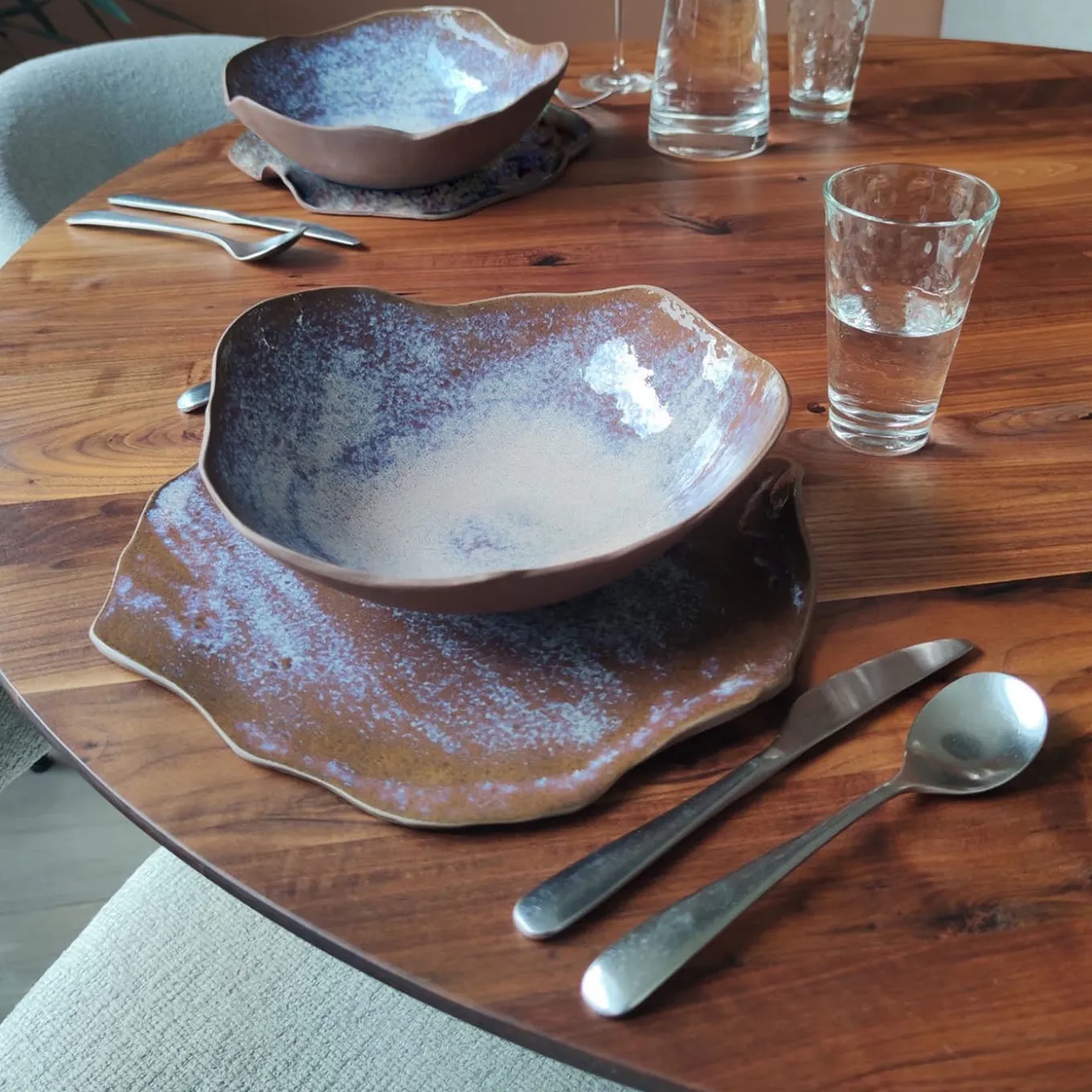 Pink Cosmosis Deep Plate