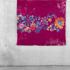 Pink Garden Tapestry