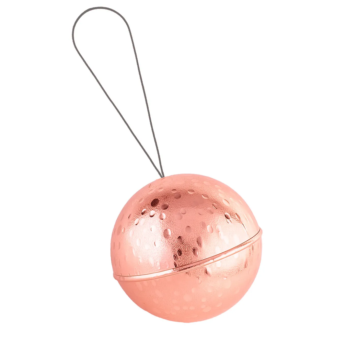 Pink Moon Christmas Ball Ornament - Set of 2